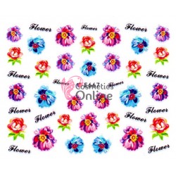 Stickere 3D pentru unghii cod E667